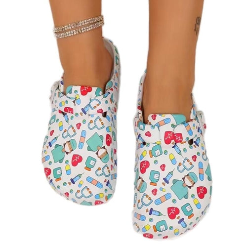 Nurses Shoes Platform EVA Clogs Mules - Comfort Lightweight Girls