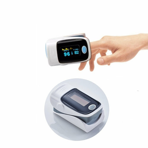 Fingertip Pulse Oximeter And Blood Oxygen Saturation Monitor With LED