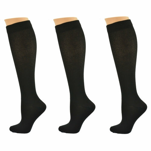 Firm Compression Knee-Hi Socks for Men - Ultra-Spun Silky Compression