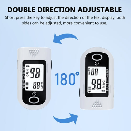 Fingertip Pulse Oximeter Blood Oxygen Meter SpO2 Monitor, Blood Oxygen